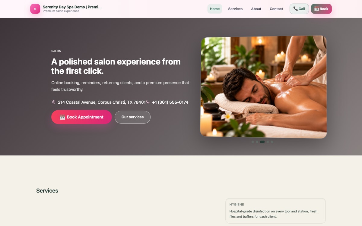 Serenity Day Spa preview